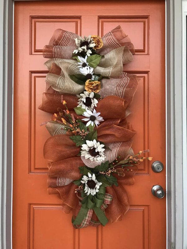 Fall Door Swag Wreath