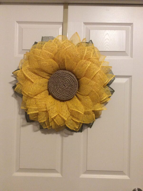 Sunflower Wreath