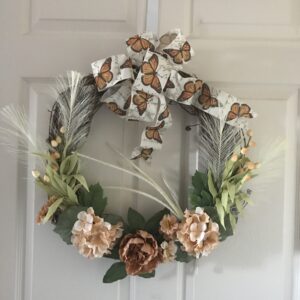 Butterfly Grapevine Wreath