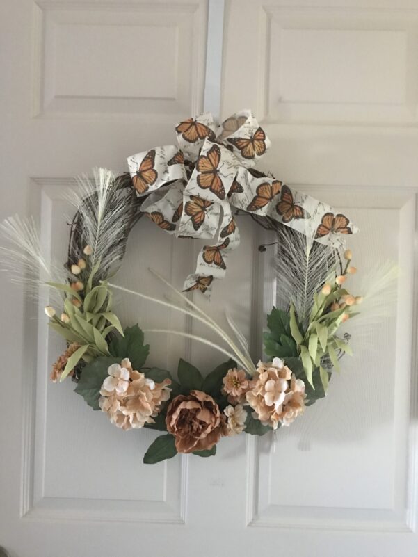 Butterfly Grapevine Wreath