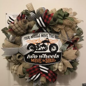 Motorcycle Lover Wreath