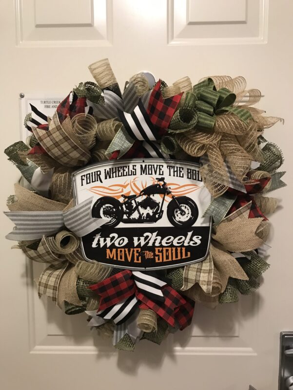 Motorcycle Lover Wreath