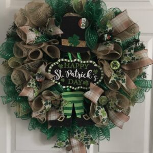 St Patrick's Day Wreath