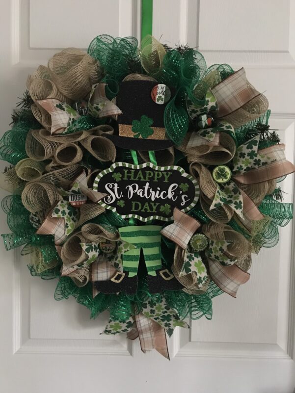 St Patrick's Day Wreath