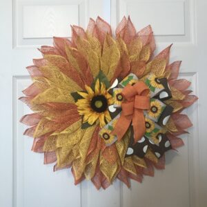 Sunflower Wreath