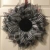 Plaid and Stripped Flower Wreath - Image 2