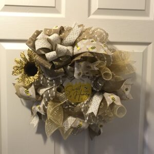 Sweet Honey Bee Wreath
