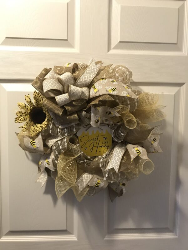 Sweet Honey Bee Wreath