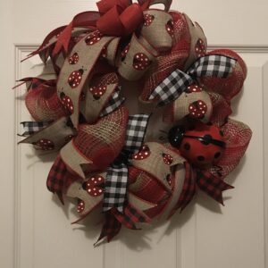 Lady Bug wreath