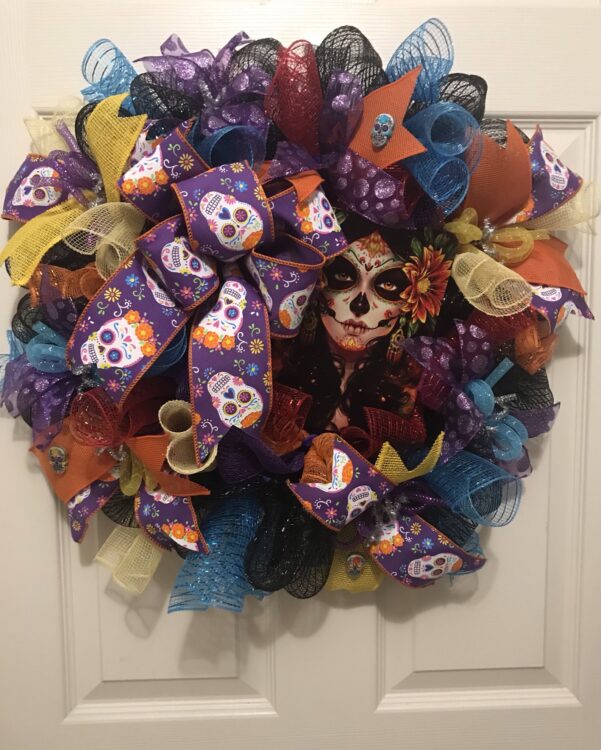 Days Of The Dead Wreath
