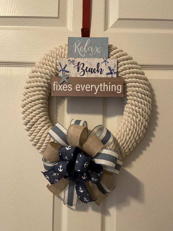 Relax at the Beach Wreath