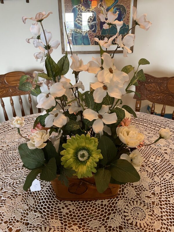 Bronz Basket Fall Centerpiece