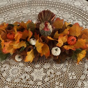 Lighted Turkey Centerpiece