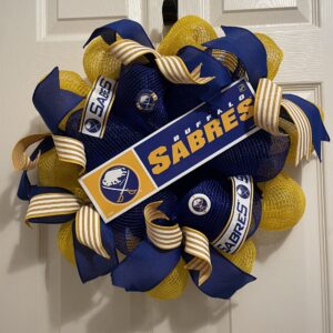 Buffalo Sabres Wreath