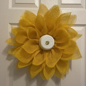 Yellow Flower wreath