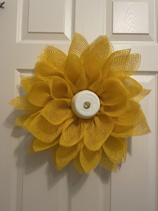 Yellow Flower wreath