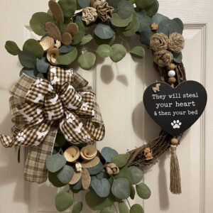 Doggie Grapevine Wreath