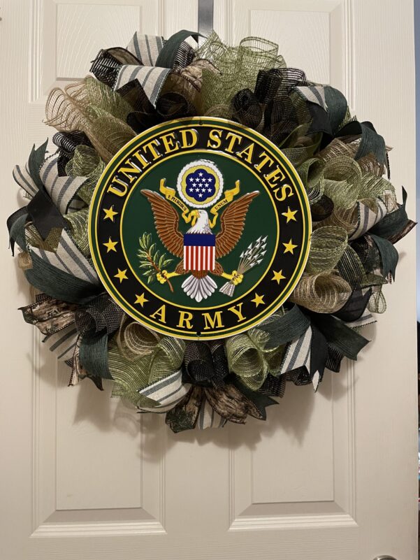 Army Military Wreath