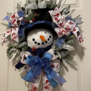 Snowman Wreath