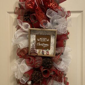 Christmas Clause Family Wreath