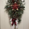 Christmas Star Swag Wreath - Image 2