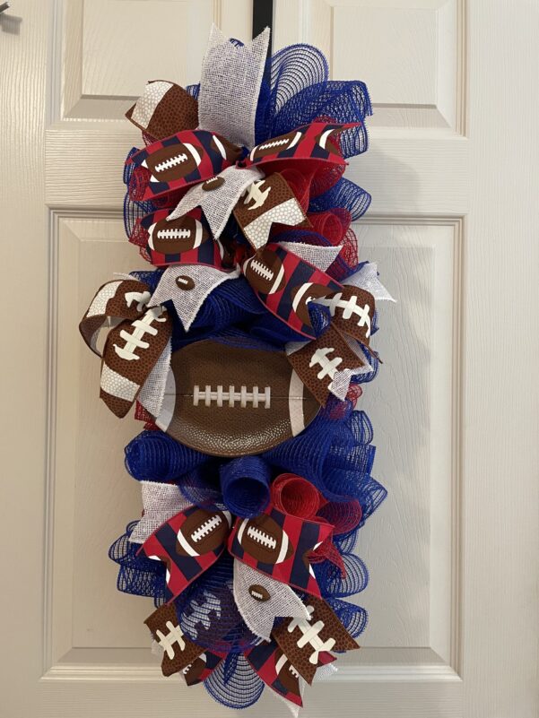 Buffalo Bills Vertical Swag Wreath