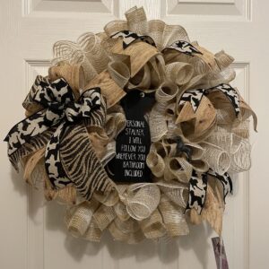 Stalker Dog Wreath