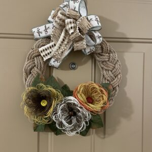 Braided Naturals Wreath