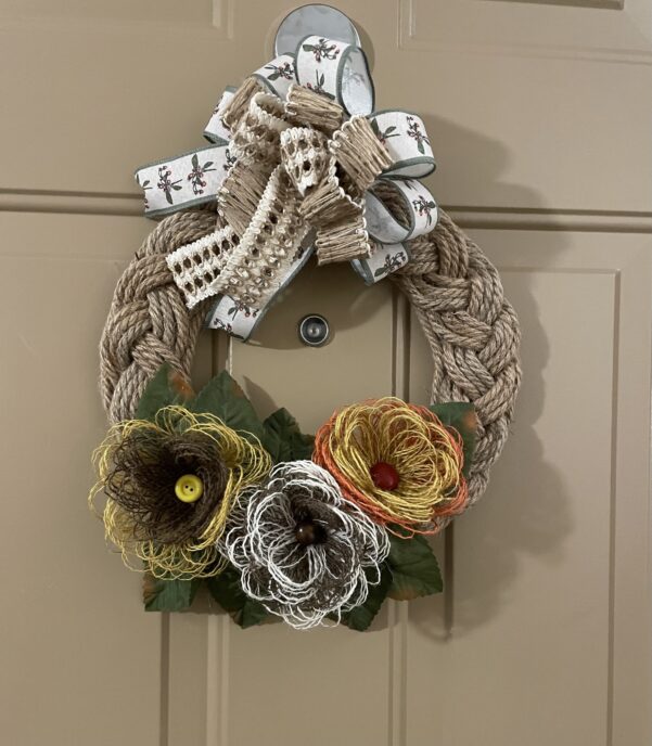 Braided Naturals Wreath