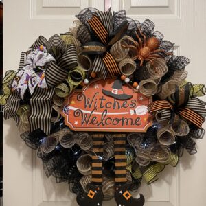 Witches Welcome Wreath