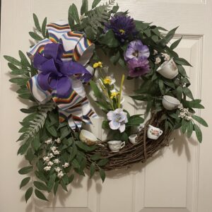 Teacup Wreath