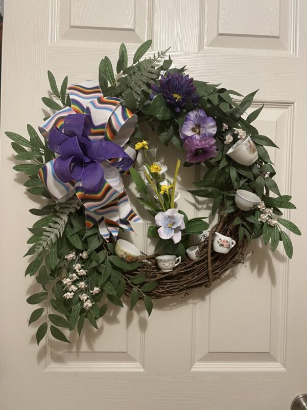 Teacup Wreath