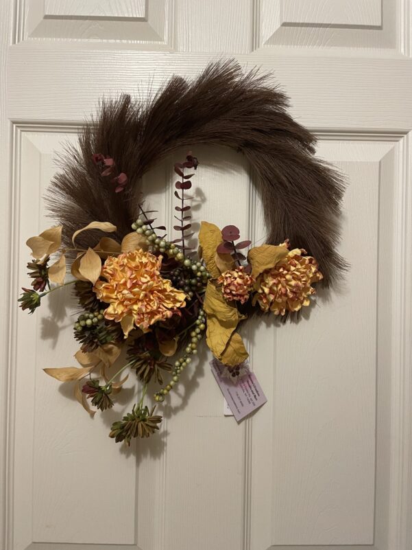 Brown Naturals wreath