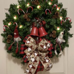 Jingle Bell Gnomes wreath