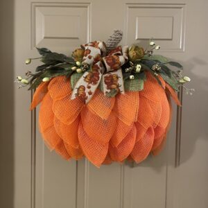 Fall Great Pumpkin wreath