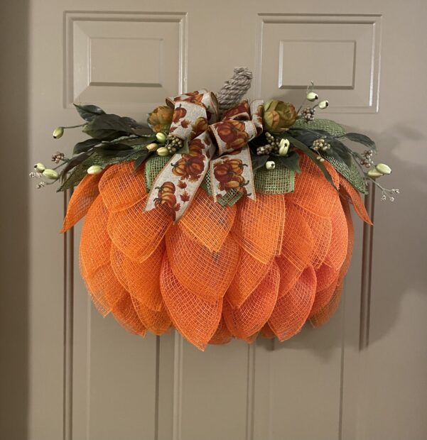 Fall Great Pumpkin wreath