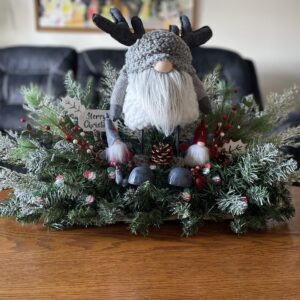 Reindeer Gnome Centerpiece