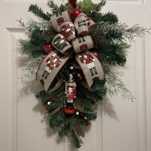 Nutcracker wreath Swag