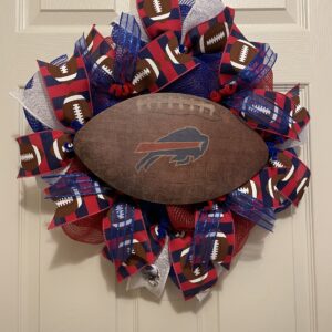 Buffalo Bills Pancake Wreath