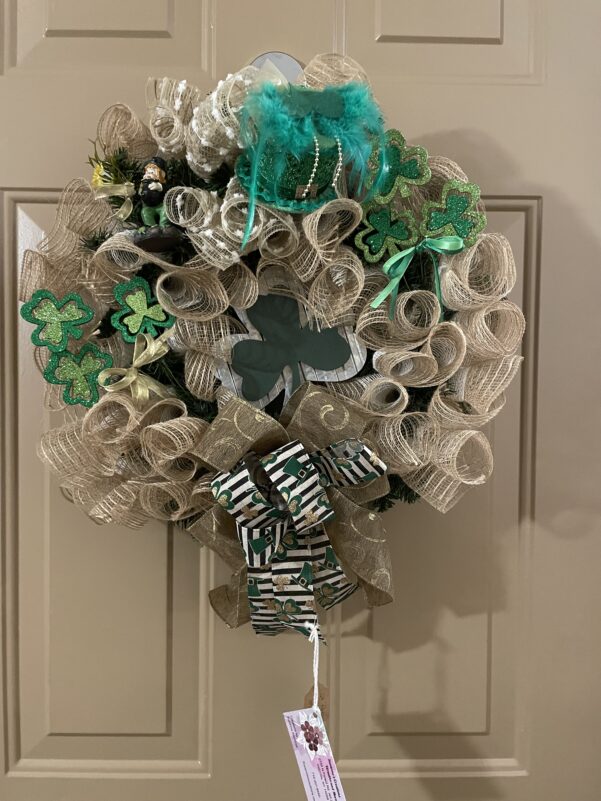 St Patrick's Day Wreath