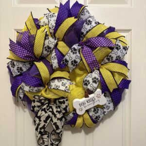 Doggie Kisses Pancake Wreath