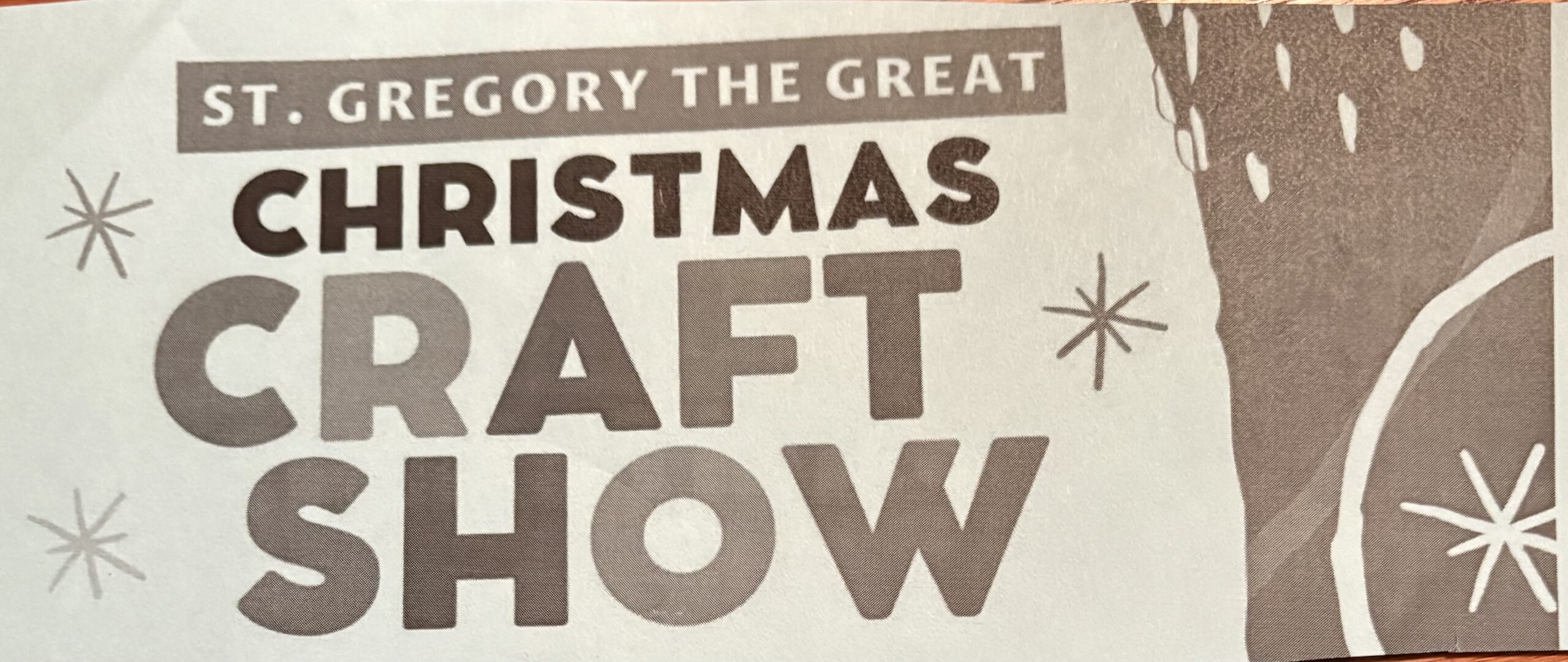 St Gregory The Great Christmas Craft Show