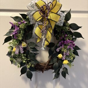 Spring Grapevine Wreath