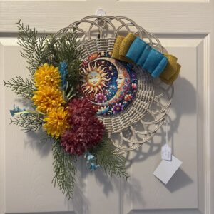 The Sun and The Moon Wreath/Wall Hanging