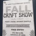 St. Mary's Fall Craft and Vendor Show